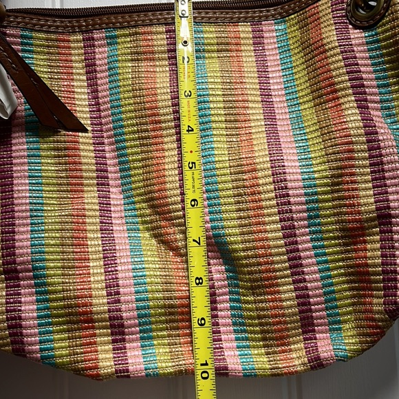 Fossil multicolored shoulder bag. - Picture 8 of 9